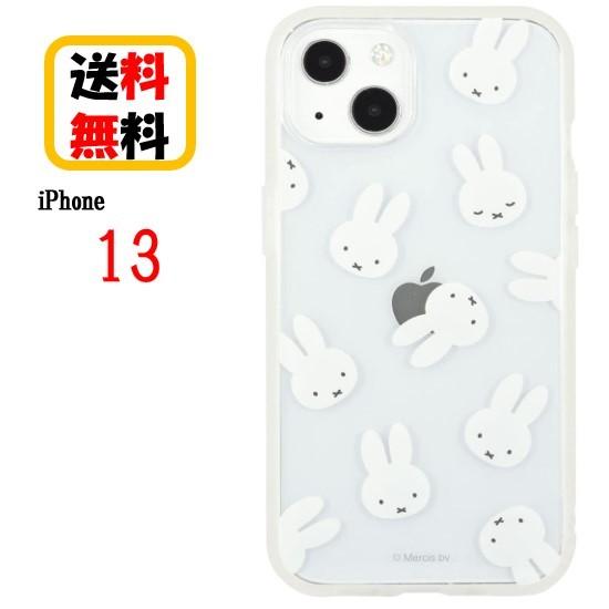 ミッフィー iPhone 13 スマホケース IIIIfi+ Clear イーフィット クリア MF...