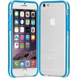 Case-Mate iPhone6/iPhone6s 共用 側面を保護するソフトフレーム クリアー/オリンピアンブルー Tough Frame Case Clear/Olympian Blue