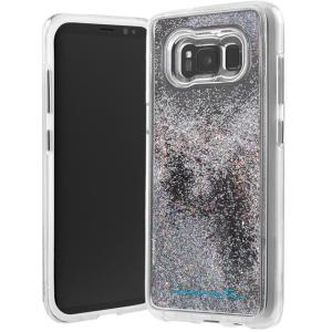 Case-Mate スマホケース (Galaxy S8) ハード スマホケース カバー [耐衝撃・ワイヤレス充電対応・二重構造] 流れる キラキラ イリデセント｜case-mate