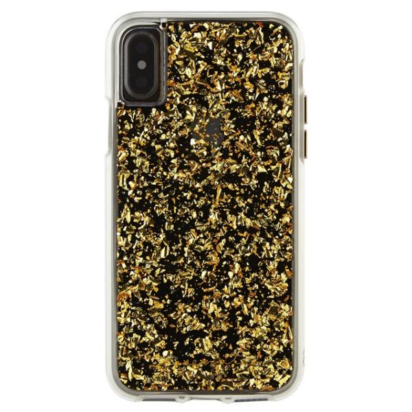 Case-Mate iPhoneX/iPhoneXs キラキラの金箔を使った耐衝撃ハードケース Ka...