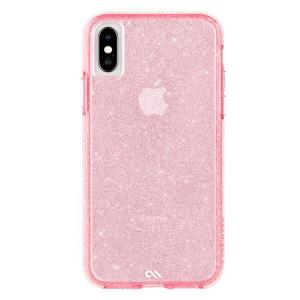 Case-Mate iphone ケース  ハード スマホケース カバー  キラキラ ラメ シアー クリスタル ピンク