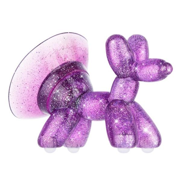 Case-Mate バルーン ドッグ 汎用型スタンド 【吸盤式】 クリスタル パープル iPhone...