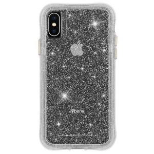 Case-Mate iPhoneXs Max ラメがキラキラと輝く高耐衝撃ハードケース シアークリスタル クリア Protection Collection Sheer-Crystal-Clear｜case-mate