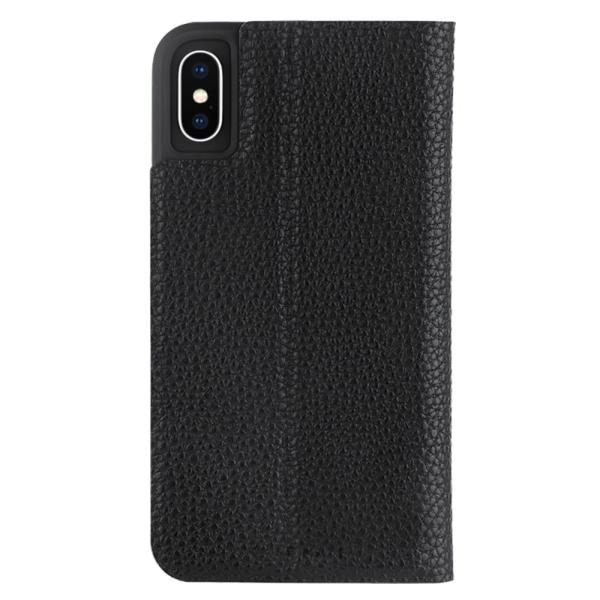 Case-Mate iPhoneX/iPhoneXs 共用 カード収納可能なポケット付き二つ折手帳型...