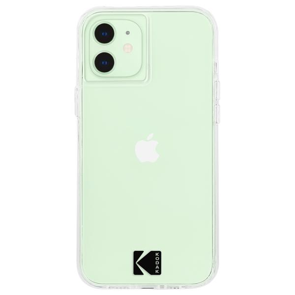 【iPhone 12 mini専用】KODAK 3.0m落下耐衝撃ケース Clear Case wi...