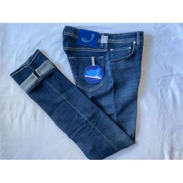 ヤコブコーエン JACOB COHEN 美脚 スウェットデニム パンツ J622 32インチ ジーン...