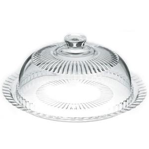 ガラスドーム 木製台座付き ガラスドーム ガラスケース ディスプレイドーム ロマンドームL