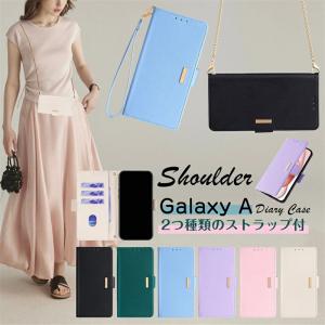 ギャラクシーA55 手帳型ケース スマホショルダ...の商品画像