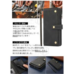 カード ポケット 9枚 iphone 手帳型 ...の詳細画像4