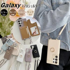 Galaxy S23ケース カード収納 背面 G...の商品画像