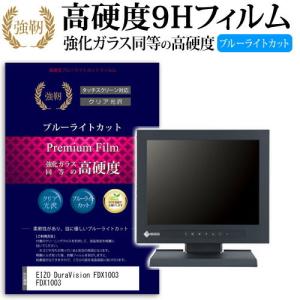 EIZO DuraVision FDX1003 FDX1003 強化 ガラスフィルム と 同等の 高硬度9H ブルーライトカット 光沢タイプ 改訂版 液晶 保護 フィルム