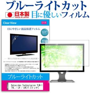 Datavideo Technologies TLM-170L / LR / LM ブルーライトカット 反射防止 液晶 保護 フィルム 指紋防止 気泡レス加工