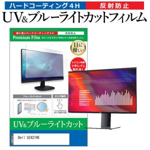 Dell U2421HE  23.8インチ 機種で使える ブルーライトカット 反射防止 指紋防止 液晶 保護 フィルム