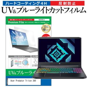 Acer Predator Triton 300 (15.6インチ) 保護 フィルム カバー シート ブルーライトカット 反射防止 指紋防止 液晶保護フィルム