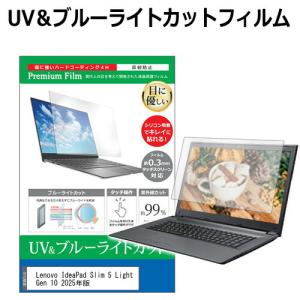 Lenovo IdeaPad Slim 5 Light Gen 10 2025年版 [13.3インチ] 互換品 保護 フィルム カバー シート ブルーライトカット 反射防止 指紋防止 液晶保護フィルム