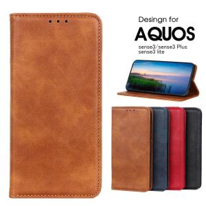 手帳型ケース AQUOS sense3 sense3 lite sense3 Plus 手帳型 カバー