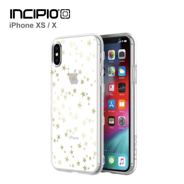 iPhoneXS iPhoneX ケース クリア ブランド おしゃれ きらきら ほし Incipio