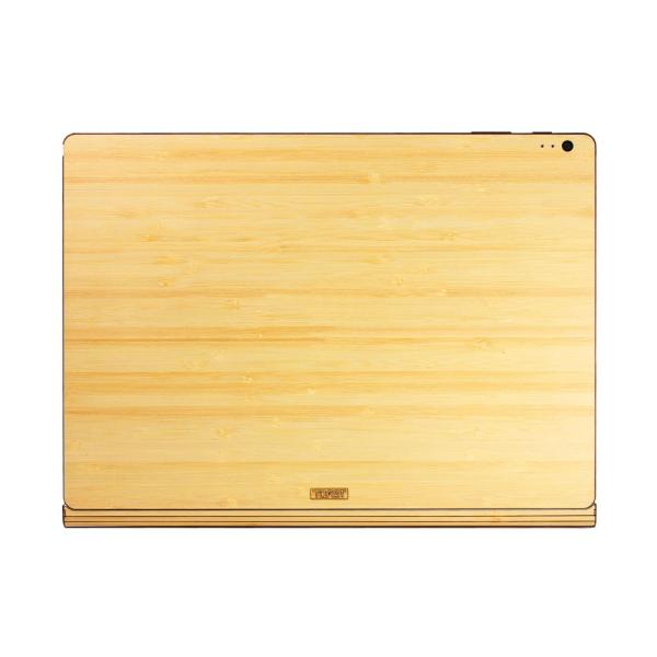 サーフェス カバー Surface Book PLAIN COVER BAMBOO 木製 木目