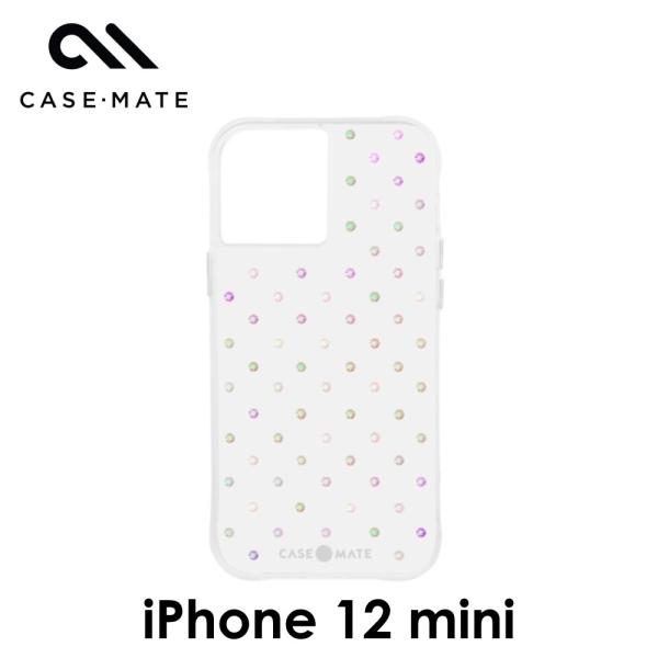 iPhone12mini ケース クリア スリム Case-Mate  Iridescent Gem...