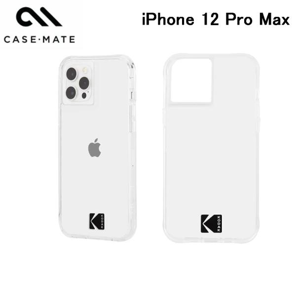 Case-Mate iphone12promax ケース ケースメイト KODAK クリアケースロゴ...