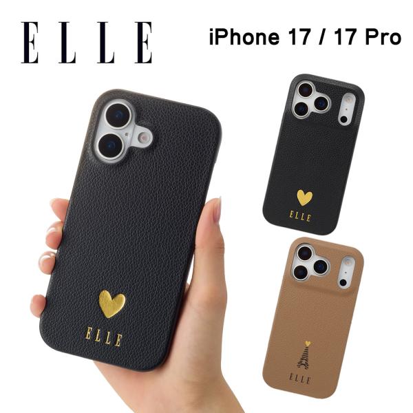ELLE Slim Wrap Case for iPhone17  iPhone 17Pro スマホ...
