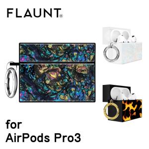 【正規代理店】 AirPods 第3世代 ケース FLAUNT フラント ブランド AirPods Pro 3 エアポッツ ワイヤレス充電 保護 女性 彼女  Square Case for AirPods Pro 3