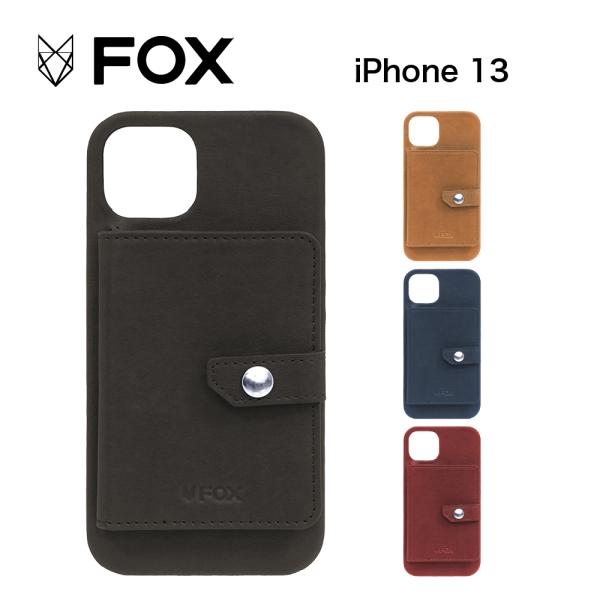 iPhone 13  FOX  フォックス  POCKET WRAP CASE AGING LEAT...