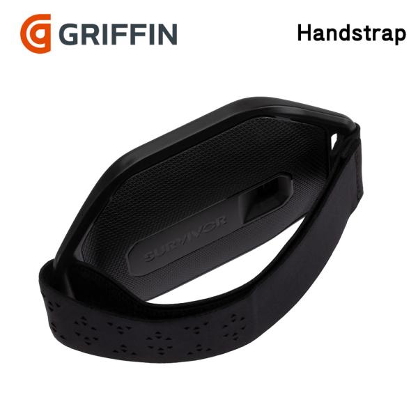 Griffin - Survivor Handstrap [ Black ]　ワンステップで簡単に取...
