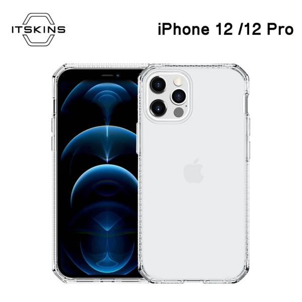 ITSKINS Spectrum Clear for iPhone 12 12Pro ワイヤレス充電...