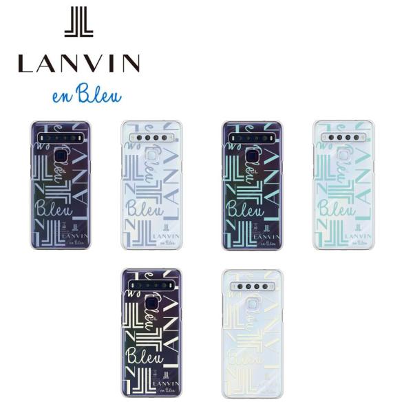 LANVIN en Bleu - Clear Case Signature for TCL 10 L...