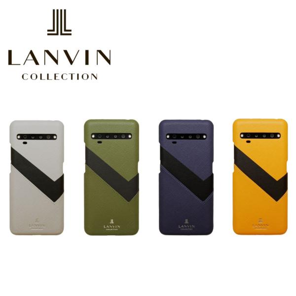 LANVIN COLLECTION Slim Wrap Case for TCL 10 Pro アン...