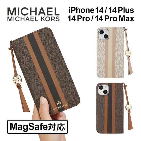 マイケルコース iPhone14 14pro 14plus 14promax ケース MagSafe...