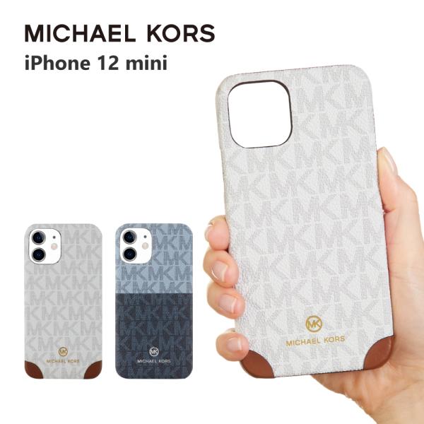 MICHAEL KORS iPhone12mini ケース マイケルコース カバーSLIM WRAP...