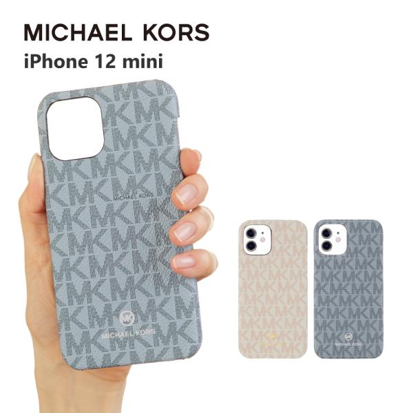 MICHAEL KORS iPhone12mini ケース   マイケルコース SLIM WRAP ...