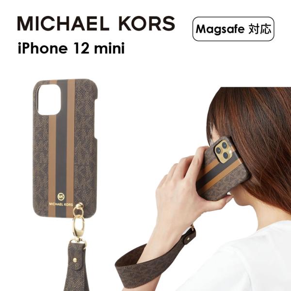 MICHAEL KORS iPhone12mini スリム ケース マイケルコース Slim Wra...