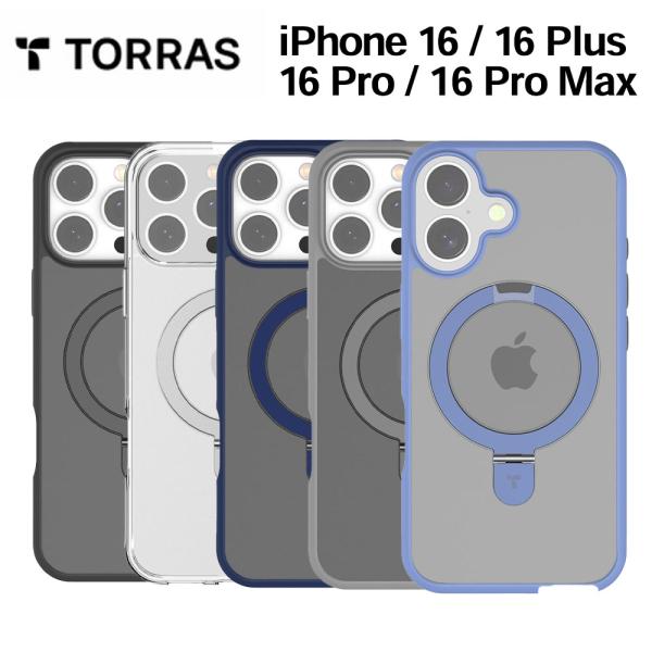 Torras iPhone16 16Plus 16Pro 16ProMax ブランド スマホケース ...