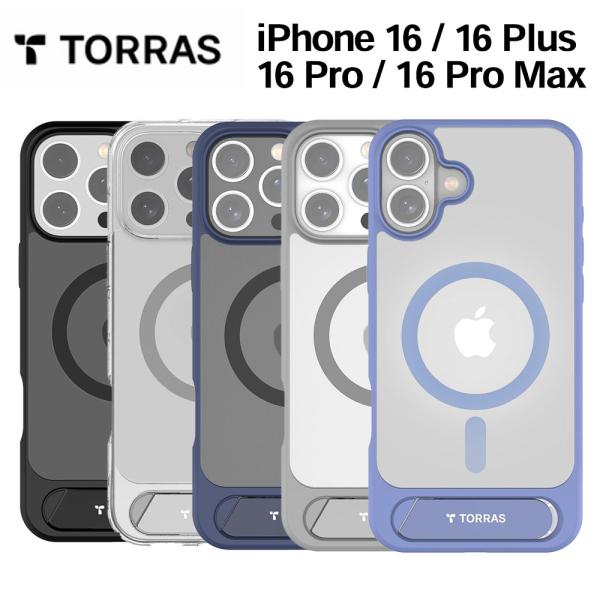 Torras iPhone16 16Plus 16Pro 16ProMax ブランド スマホケース ...