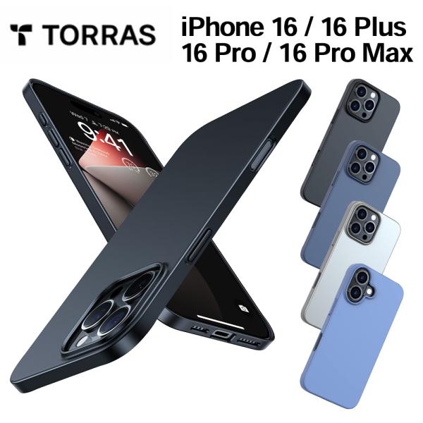 Torras SlimFit-Mag Case for iPhone16 16Plus 16Pro ...