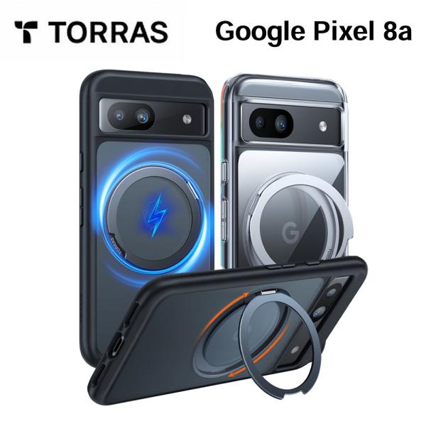 Torras - UPRO Ostand Pro for Google Pixel 8a ケース 透...