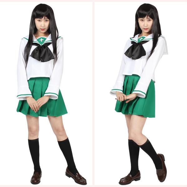 ガールズ&amp;パンツァー 県立大洗女子学園制服 コスプレ衣装