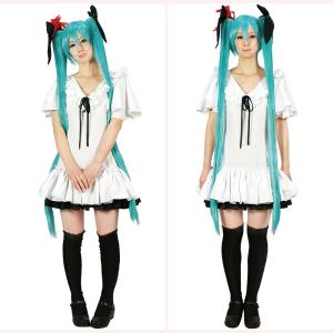 初音ミク ワールドイズマイン 髪飾り付き コス...の詳細画像1