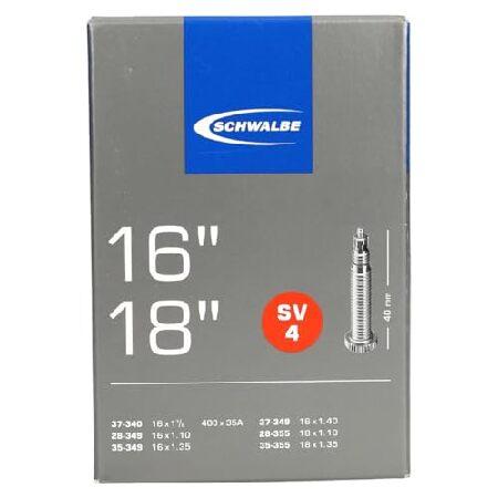 SCHWALBE(シュワルベ) 16×13/8、16×11/4、18×1.25用チューブ 仏式 40...