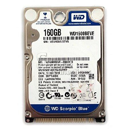 WESTERN DIGITAL 2.5インチ内蔵HDD 160GB U-ATA100 5400rpm...