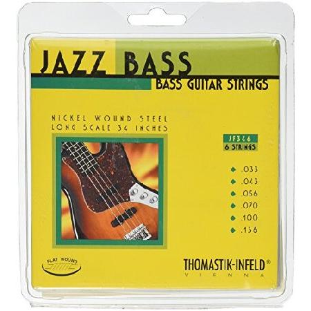 Thomastik JF346 Jazz Flatwound Bass 6-String 33-13...
