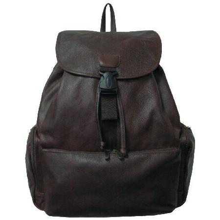 Brown Jumbo Leather Backpack (1518-3) 並行輸入品