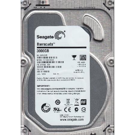 Seagate シーゲイト 内蔵ハードディスク Desktop HDD 3TB ( 3.5 インチ ...