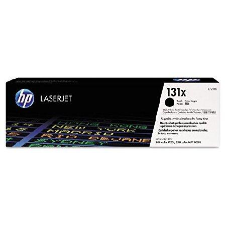 HP 131X Black LaserJet Toner Cartridge with ColorS...