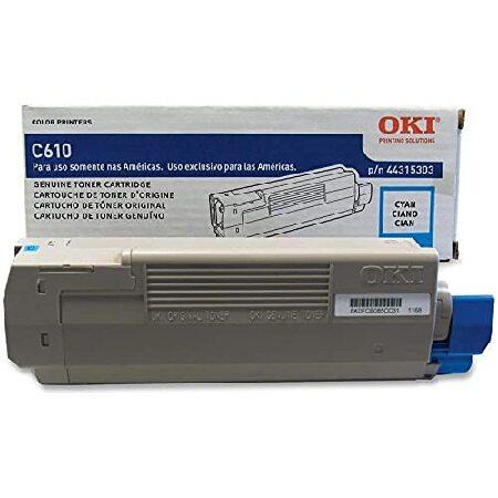 OKI Data 44315303 Toner Cartridge (Cyan) in Retail...