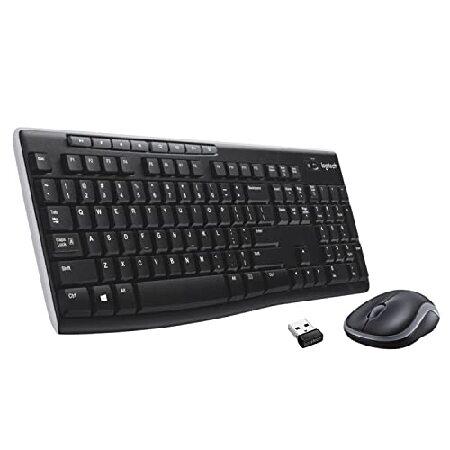 Logitech Wireless mk270r Keyboard and Mouse Set 並行...