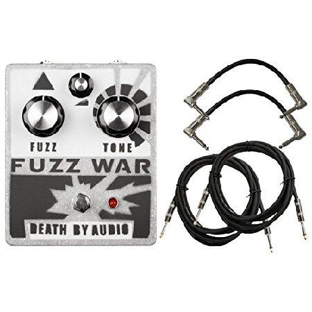 Death by Audio Fuzz War ペダル ケーブル3本付き 並行輸入品